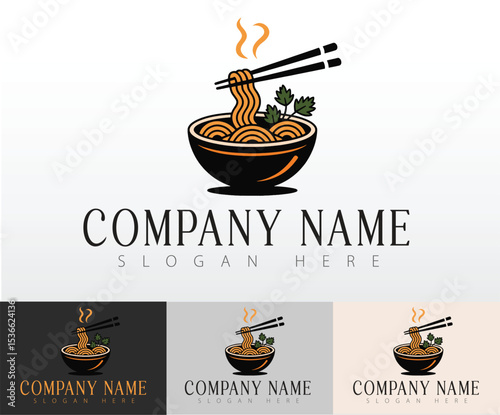 A illustration created for a fast food restaurant specializing in noodles and pasta.