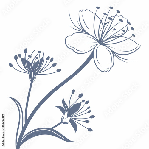 floral background with baby’s breath