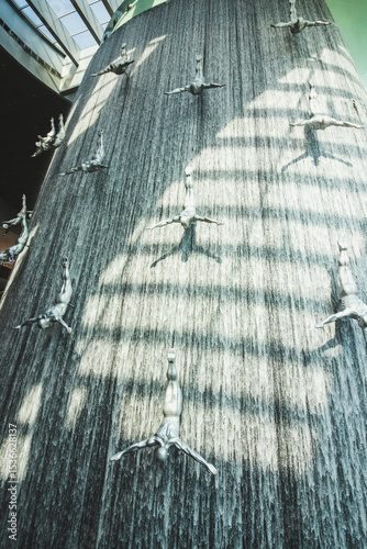 Dubai Mall Sculpture Fountain View, United Arab Emirates