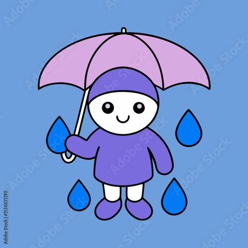 Spring Season Vector Collection – Flowers, Birds, Rain, and Nature Elements