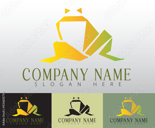 A bold yet simple frog design signifies adaptability and reinforcing a brand’s commitment to evolution.