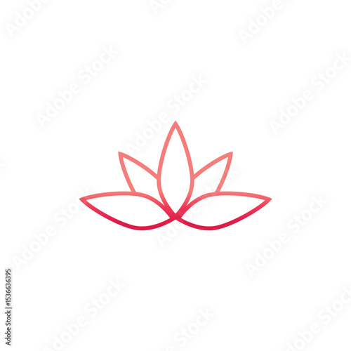 Beauty Vector lotus flowers design logo Template icon