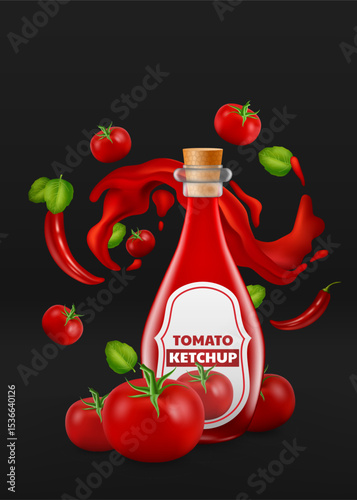 tomato ketchup bottle