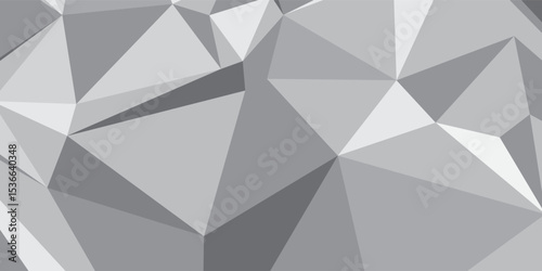 Dynamic low poly design creates an intense, energetic and modern visual effect. triangle.