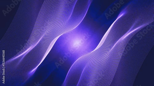abstract blue wave background