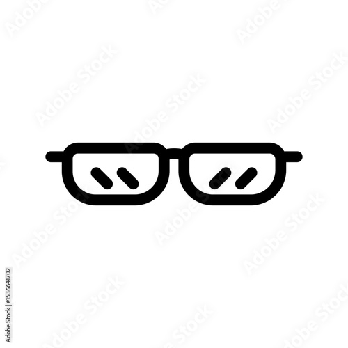 spectacles line icon