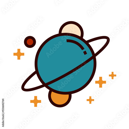 Global Education / Earth with Orbit