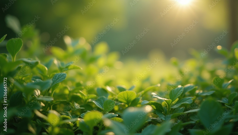 Lush plants thriving in a serene outdoor garden during daytime Lush plants thriving in a serene outdoor garden during daytime