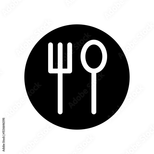 eat glyph icon