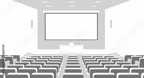 Empty Auditorium: Presentation Ready