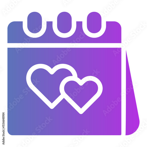 calender Gradient icon