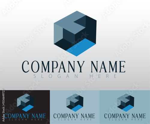 A modern logo design, ideal for corporate identities.