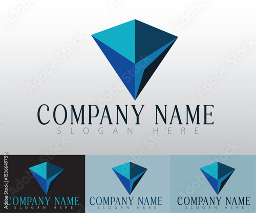 A modern and professional logo idea tailored for corporate branding.