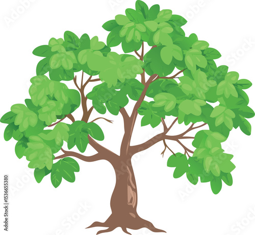 tree with green leaves