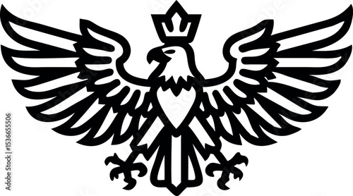 eagle with wings