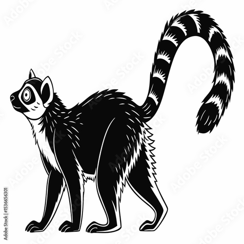 vector image of a dog