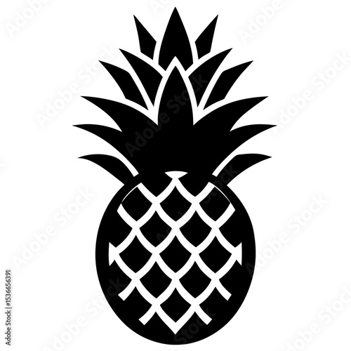 pineapple vector illustration