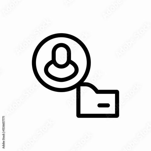 user profile export icon vector sign