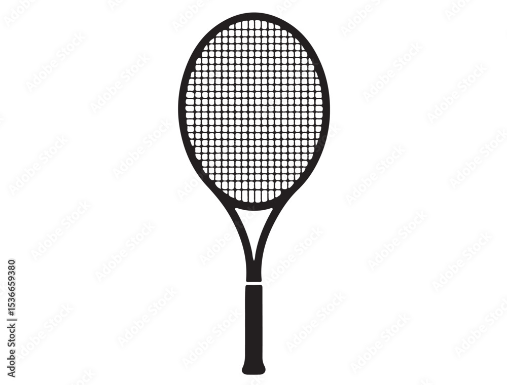 RACKET SILHOUETTE RACKET SILHOUETTE