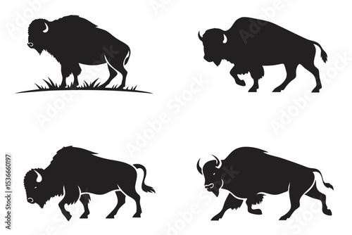 set of animals silhouettes