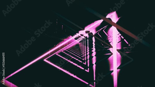 color triangle tunnels