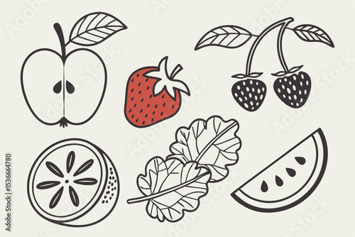 fruits and berries