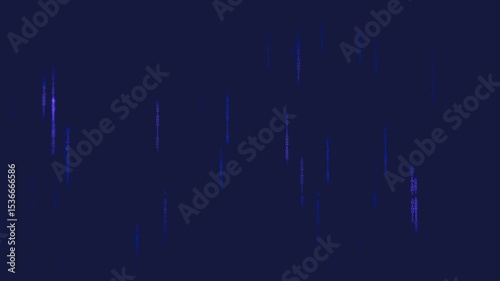 falling light, curtain of sparkling lights