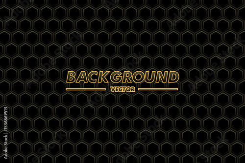 Abstract Geometric Honeycomb Texture Background