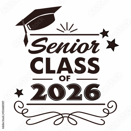 Senior class of 2026 graduation design