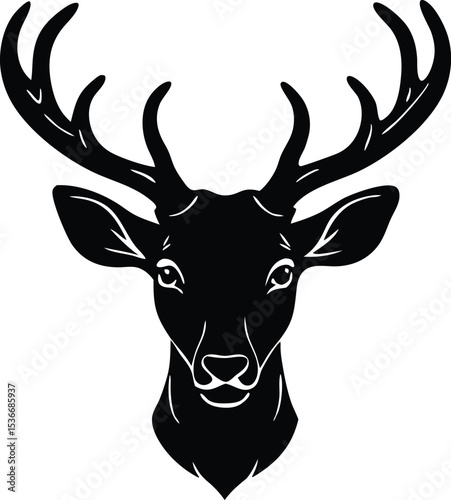 deer head silhouette