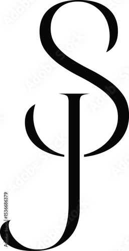 Vector SJ, JS logo
