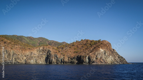 Fototapeta Naklejka Na Ścianę i Meble -  The landscape of the Turquoise Coast in Turkey