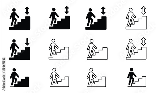 Teamwork collaboration helping each other up stairs