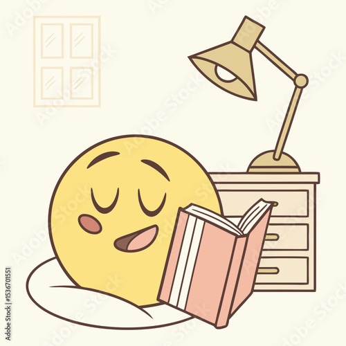boy reading book