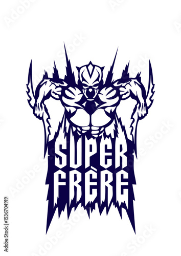 frere super heros eclair pouvoir