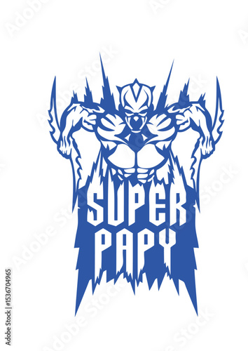 papy super papys heros eclair pouvoir