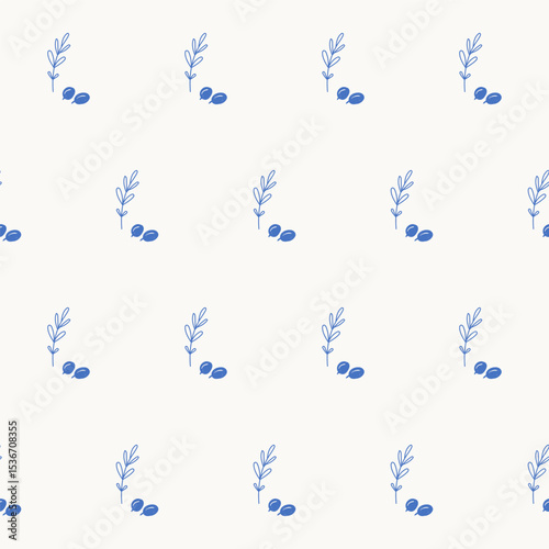 Seamless Textile Print Pattern. Mediterranean Atmosphere. Travel and Vacation Rest Theme. Summer Resort Fabric Swatch Doodle Line Art 
 Hand Crafted Decoration. Simple Sketch Outline Drawing.