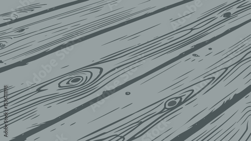 Cose up of textured blue wooden surface with visible grain patterns and knots