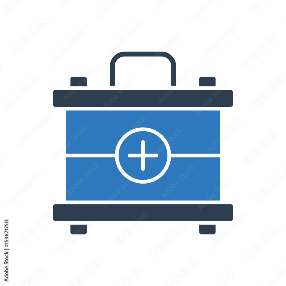 Medical Box Icon - First Aid Kit Icon Medical Box Icon - First Aid Kit Icon