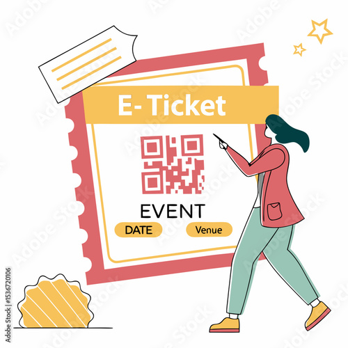 E-Ticket QR Code