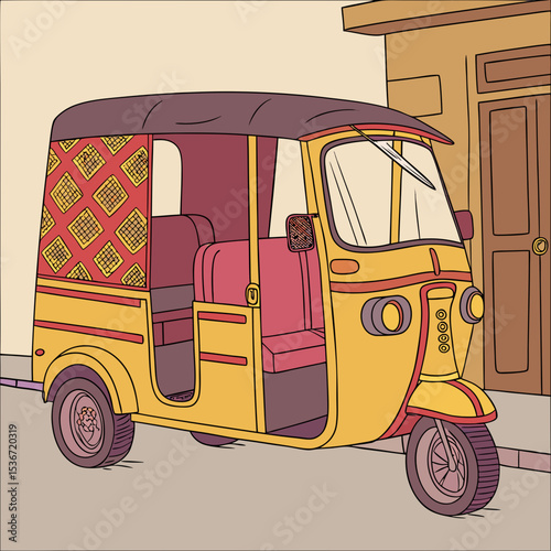 Tuk-Tuk Vehicle