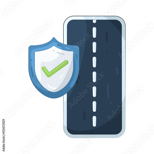 illustration of Road Insurance