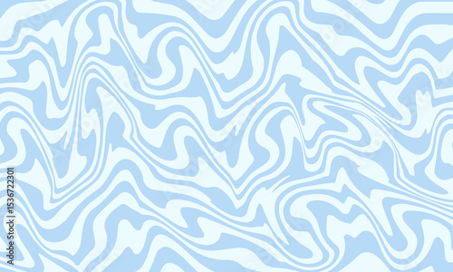 Abstract background seamless pattern with colorful waves. Trendy vector illustration in retro psychedelic style