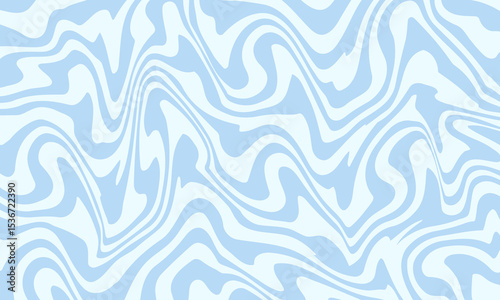 Abstract background seamless pattern with colorful waves. Trendy vector illustration in retro psychedelic style