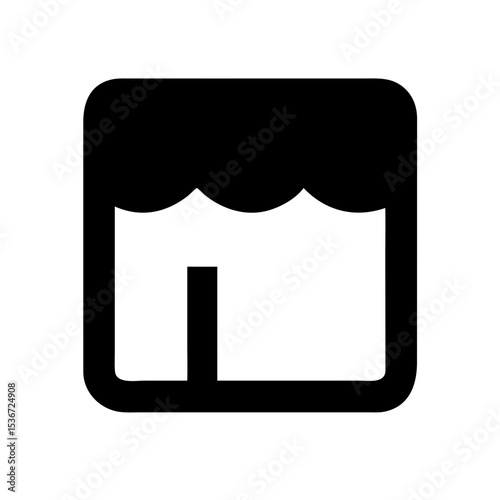 shop icon on white background.svg