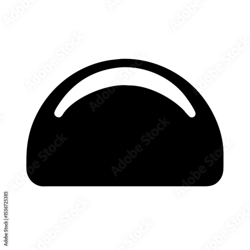 taco icon on white background  .svg