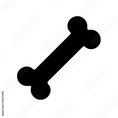 x ray bone icon on white background  .svg