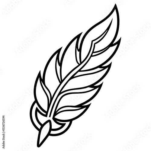 Firebird Feather Jewelry Icon 