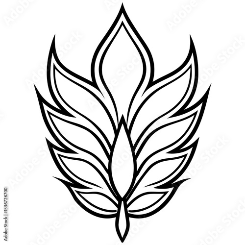 Firebird Feather Jewelry Icon 