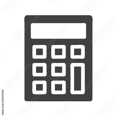 Calculator designed for basic arithmetic operations displayed against a plain background to showcase simplicity and functionality